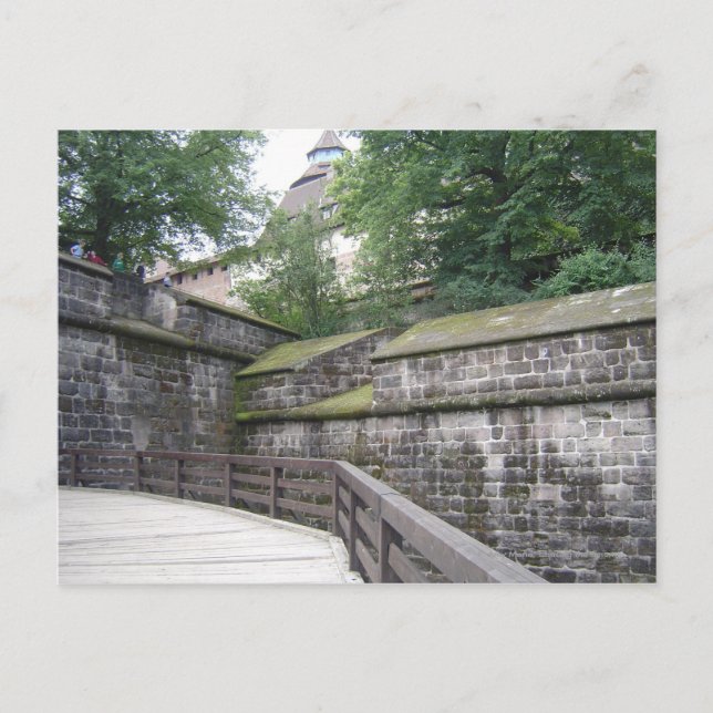 Carte Postale Mur Nurenberg (Devant)