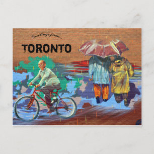 Carte Postale Murale de Chinatown Toronto Ontario Canada