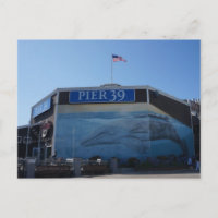 Carte postale murale San Francisco Pier 39 Whale