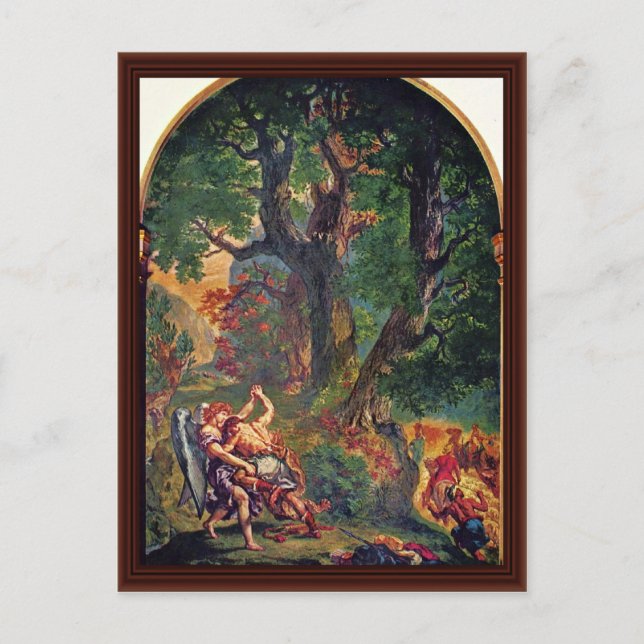 Carte Postale Muraux De Saint-Sulpice À Paris Chapelle (Devant)