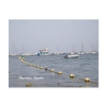 Murcia, Espagne Bateaux dans le port