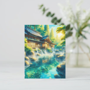 Carte Postale Murmures du ruisseau de cèdre