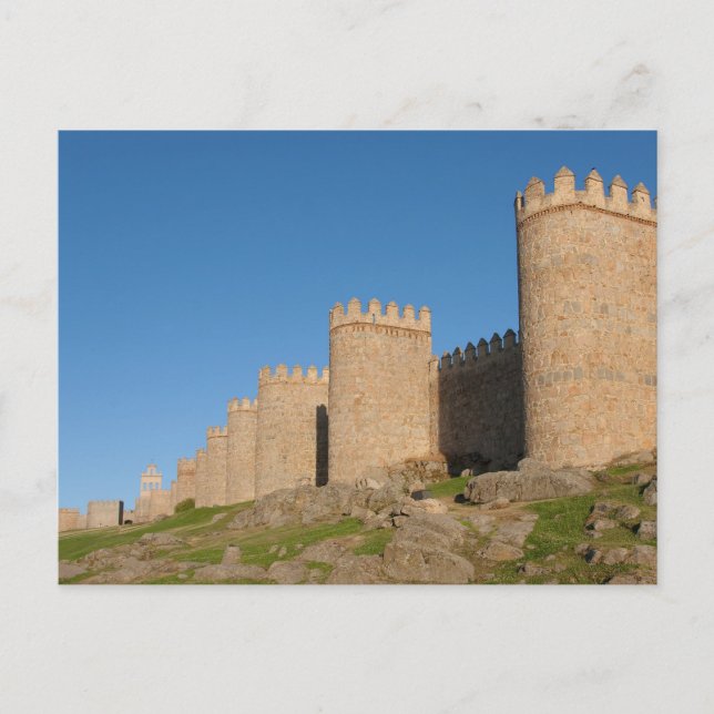 Carte Postale Murs d'Avila (Devant)