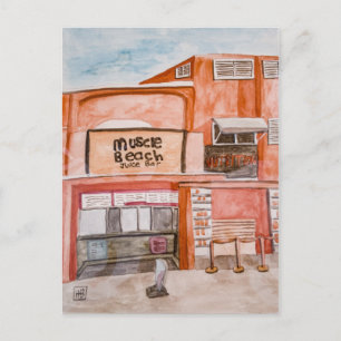 Carte Postale Muscle Beach