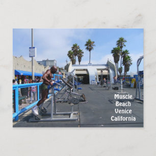 Carte postale Muscle Beach Venice !