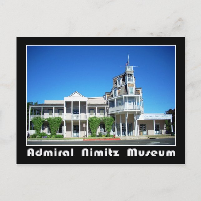 Carte Postale Musée Admiral Nimitz, Fredericksburg, Texas (Devant)