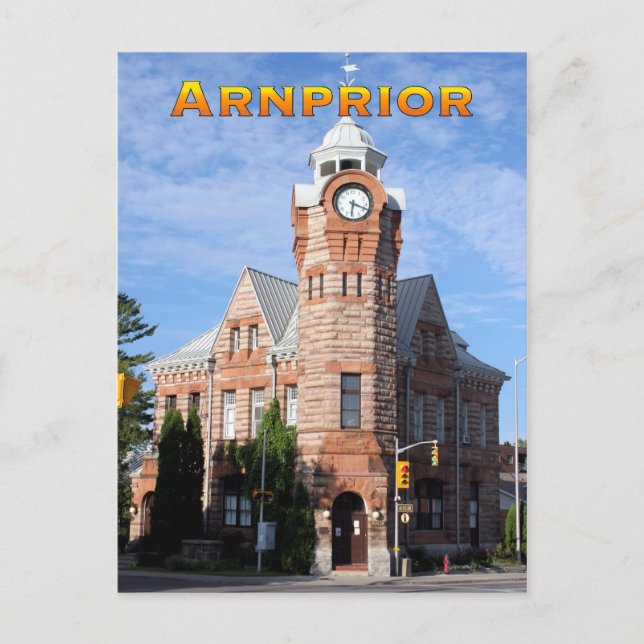 Carte Postale Musée Arnprior (Devant)