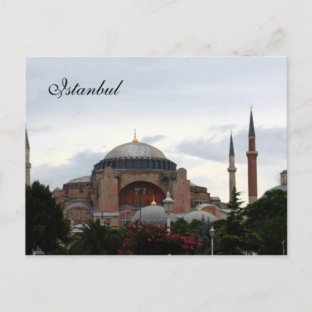 Carte Postale Musée Ayasofya à Istanbul (Devant)