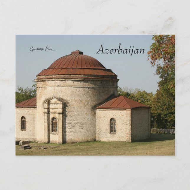 Carte Postale Musée d'Art Appliqué National à Sheki Azerbaïdjan (Devant)