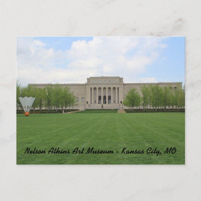 Carte Postale Musée d'Art du Nelson Atkins (Devant)