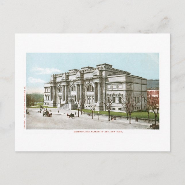Carte Postale Musée d'Art Métropolitain, New York (Devant)