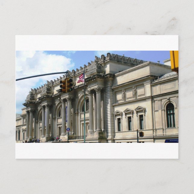 Carte Postale Musée de la métropolitaine de NYC (Devant)
