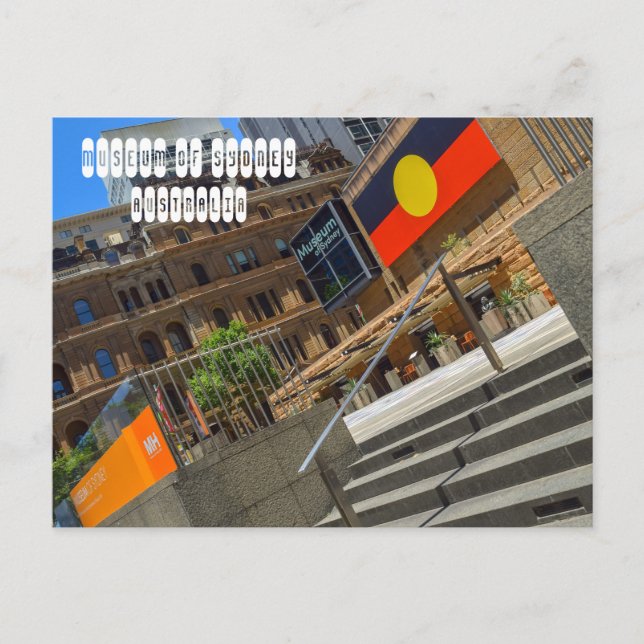 Carte Postale Musée de Sydney en Australie (Devant)