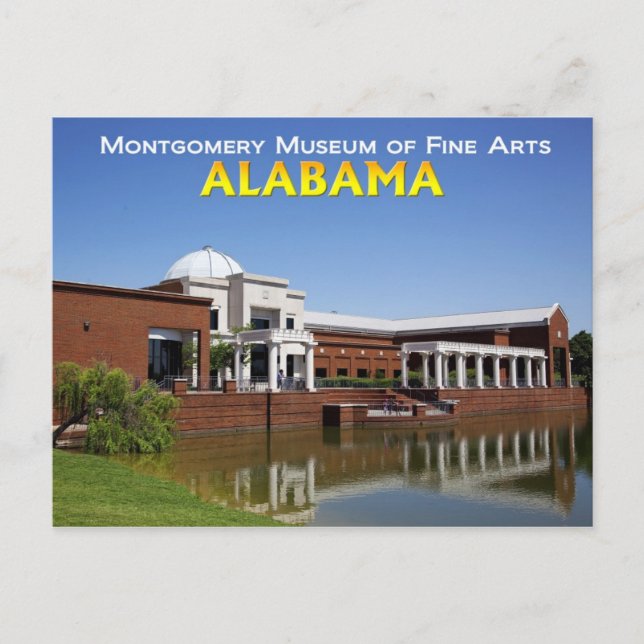 Carte Postale Musée des Beaux-Arts de Montgomery (Devant)