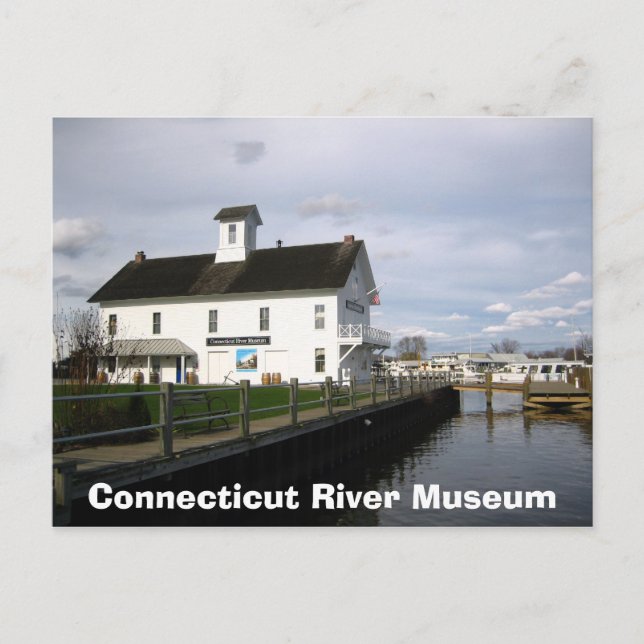 Carte Postale Musée du fleuve Connecticut (Devant)