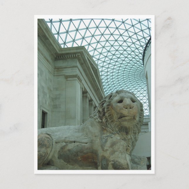 Carte Postale musée du lion britannique (Devant)