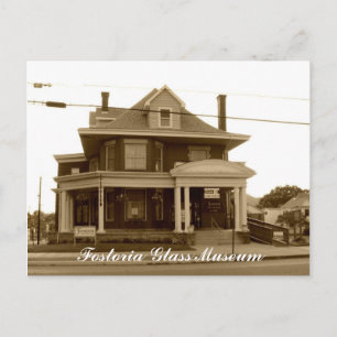 Carte Postale Musée du verre de Fostoria