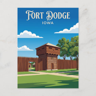 Carte Postale Musée Fort et Village de la Frontière USA