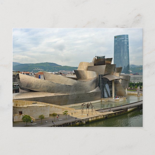 Carte Postale Musée Guggenheim Bilbao. (Devant)