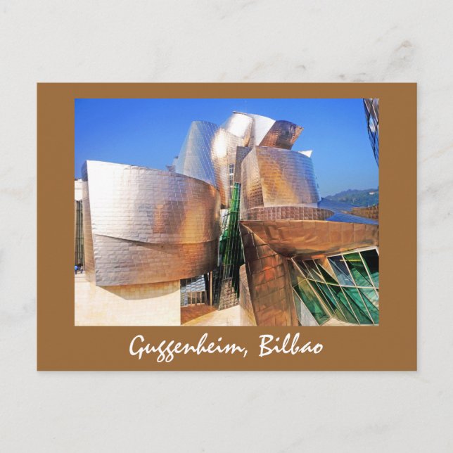 Carte Postale Musée Guggenheim / Bilbao, Espagne (Devant)