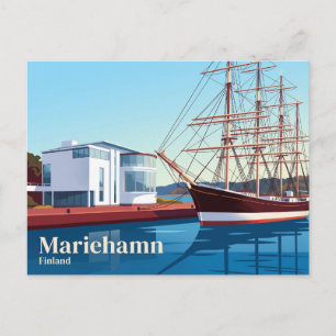 Carte Postale Musée maritime d'Åland Finlande