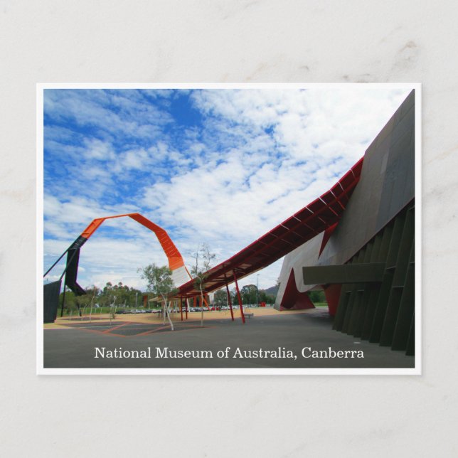 Carte Postale musée national canberra (Devant)