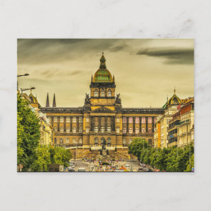 Carte Postale Musée national de Prague