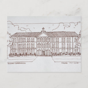 Carte Postale Musée Thyssen-Bornemisza Madrid, Espagne