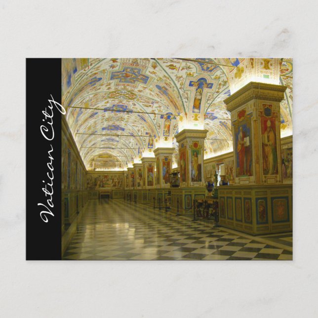 Carte Postale musée vatican luxe (Devant)
