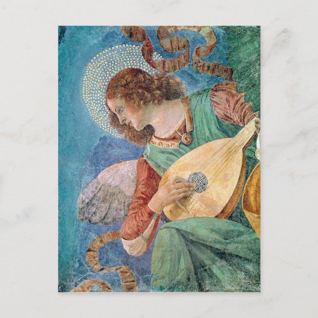 Carte Postale Musicien Angel (Devant)