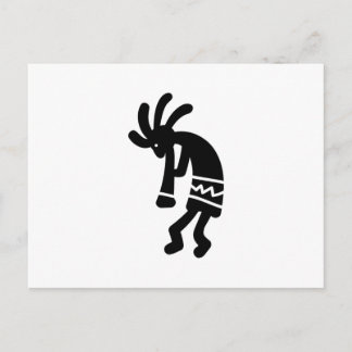 Carte Postale Musicien Kokopelli