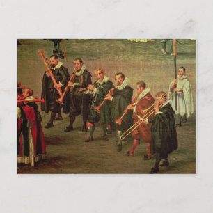 Carte Postale Musiciens