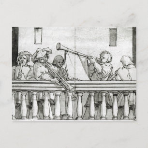Carte Postale Musiciens de Henri VIII