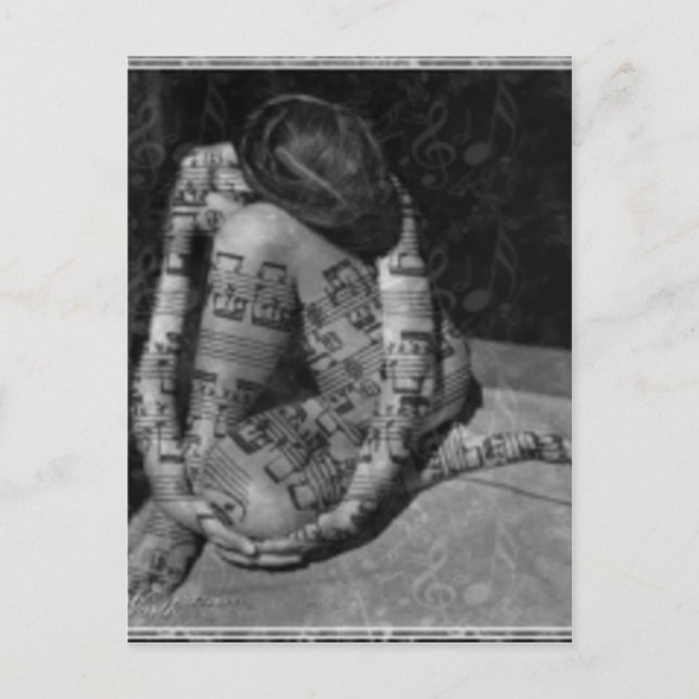 Carte Postale musique (Devant)