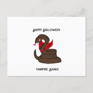 Carte Postale Musique de serpent vampire
