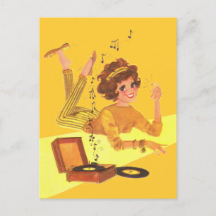 Carte Postale Musique des années 60