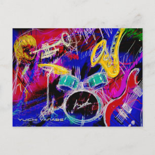 Carte Postale Musique Medley