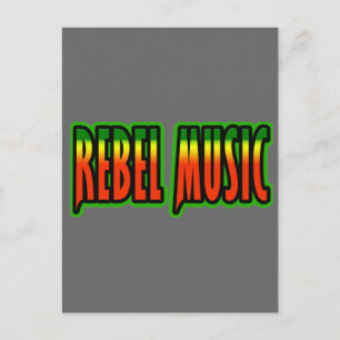 Carte Postale Musique rebelle