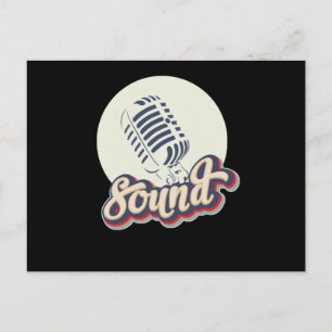Carte Postale Musique sonore