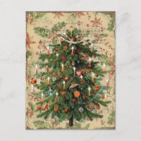 Musique Vintage Christmas Tree