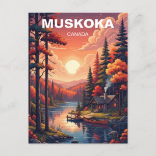 Carte Postale Muskoka Ontario Canada