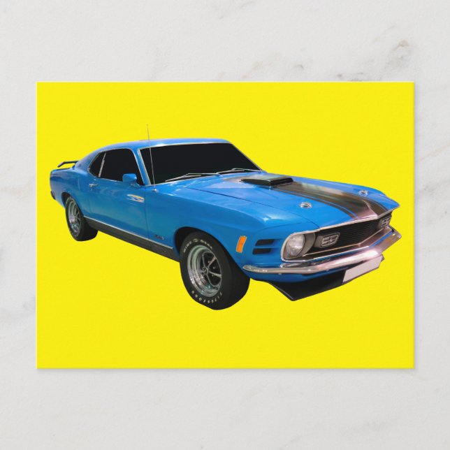 Carte postale Mustang (Devant)
