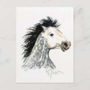 Carte postale Mustang Horse