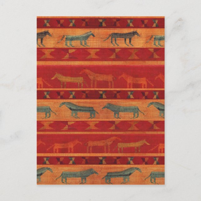 Carte Postale Mustangs gitans sauvages (Devant)