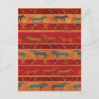 Carte Postale Mustangs Gypsy Sauvages