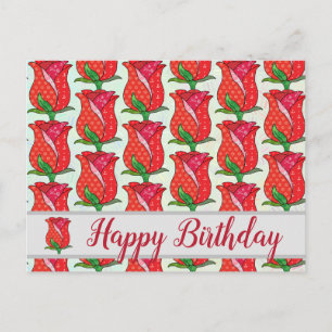 Carte Postale Musterrose