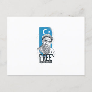 Carte Postale Musulmans libres