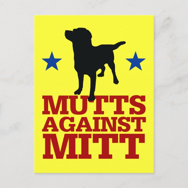 Carte Postale Mutt contre Mitt (Devant)