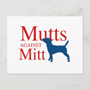 Carte Postale Mutts contre Mitt