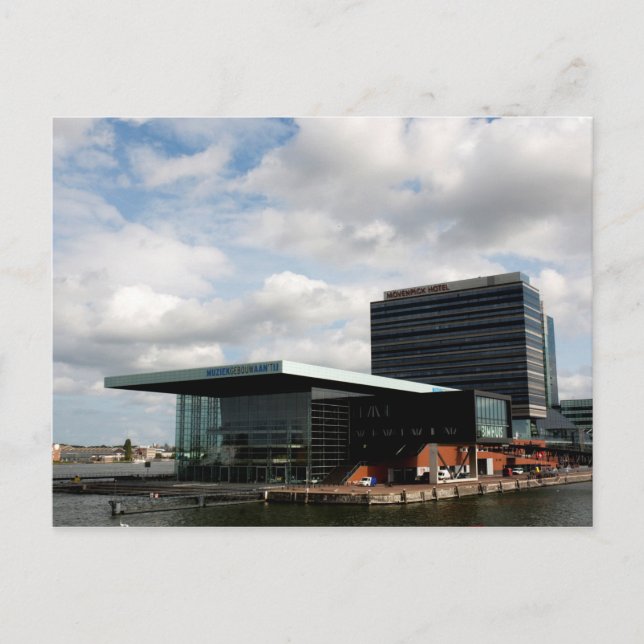 Carte Postale Muziekgebouw aan't IJ (Devant)
